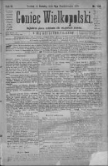 Goniec Wielkopolski: najtańsze pismo codzienne dla wszystkich stan&oacute;w 1879.10.11 R.3 Nr233