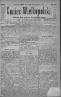 Goniec Wielkopolski: najtańsze pismo codzienne dla wszystkich stan&oacute;w 1879.10.17 R.3 Nr238
