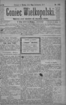 Goniec Wielkopolski: najtańsze pismo codzienne dla wszystkich stan&oacute;w 1879.11.12 R.3 Nr259