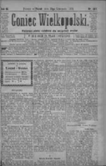 Goniec Wielkopolski: najtańsze pismo codzienne dla wszystkich stan&oacute;w 1879.11.21 R.3 Nr267