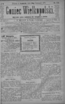 Goniec Wielkopolski: najtańsze pismo codzienne dla wszystkich stan&oacute;w 1879.11.27 R.3 Nr272