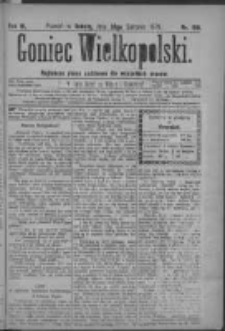 Goniec Wielkopolski: najtańsze pismo codzienne dla wszystkich stan&oacute;w 1879.08.30 R.3 Nr198