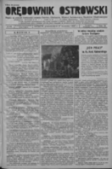 Orędownik Ostrowski: pismo na powiat ostrowski i miasto Ostr&oacute;w, Odolan&oacute;w, Mikstat, Sulmierzyce, Raszk&oacute;w i Skalmierzyce 1937.09.27 R.86 Nr82