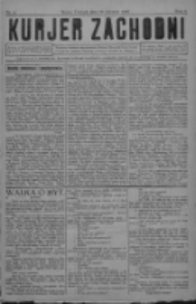 Kurjer Zachodni 1930.01.18 R.6 Nr6