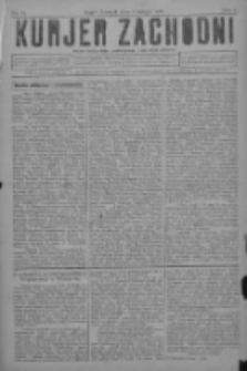 Kurjer Zachodni: pismo bezpartyjne poświęcone wszystkim stanom 1930.02.05 R.6 Nr11