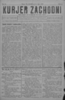 Kurjer Zachodni: pismo bezpartyjne poświęcone wszystkim stanom 1930.02.12 R.6 Nr13