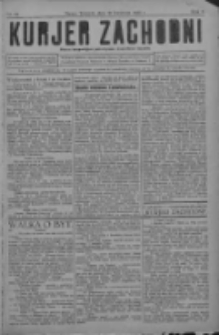 Kurjer Zachodni: pismo bezpartyjne poświęcone wszystkim stanom 1930.04.16 R.6 Nr31