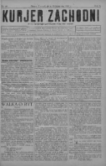 Kurjer Zachodni: pismo bezpartyjne poświęcone wszystkim stanom 1930.04.30 R.6 Nr35