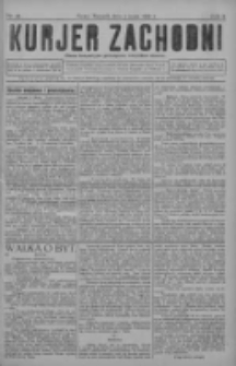 Kurjer Zachodni: pismo bezpartyjne poświęcone wszystkim stanom 1930.05.03 R.6 Nr36