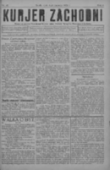 Kurjer Zachodni: pismo na powiat nowotomyski oraz miast Nowego Tomyśla, Zbąszynia i Lw&oacute;wka 1930.06.04 R.6 Nr45