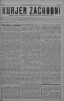Kurjer Zachodni: pismo na powiat nowotomyski oraz miast Nowego Tomyśla, Zbąszynia i Lw&oacute;wka 1930.06.25 R.6 Nr51