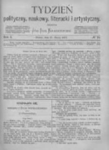 Tydzień Polityczny, Naukowy, Literacki i Artystyczny. 1870 R.1 nr13