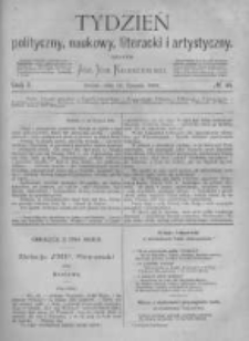 Tydzień Polityczny, Naukowy, Literacki i Artystyczny. 1870 R.1 nr33