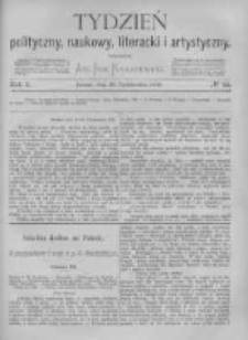 Tydzień Polityczny, Naukowy, Literacki i Artystyczny. 1870 R.1 nr43