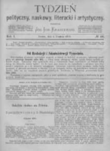 Tydzień Polityczny, Naukowy, Literacki i Artystyczny. 1870 R.1 nr49