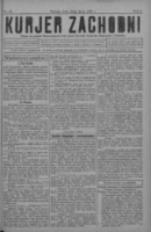 Kurjer Zachodni: pismo na powiat nowotomyski oraz miast Nowego Tomyśla, Zbąszynia i Lw&oacute;wka 1930.07.26 R.6 Nr60