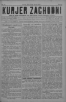 Kurjer Zachodni: pismo na powiat nowotomyski oraz miast Nowego Tomyśla, Zbąszynia i Lw&oacute;wka 1930.07.30 R.6 Nr61