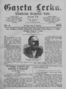 Gazeta Lecka. 1888 nr4
