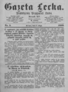 Gazeta Lecka. 1888 nr5
