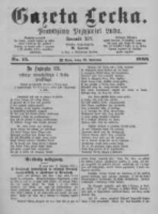 Gazeta Lecka. 1888 nr15