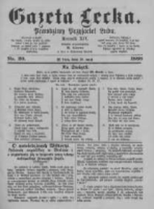 Gazeta Lecka. 1888 nr20
