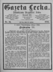 Gazeta Lecka. 1888 nr25