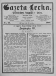 Gazeta Lecka. 1888 nr26