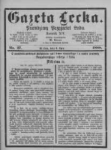 Gazeta Lecka. 1888 nr27