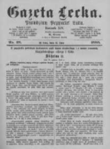 Gazeta Lecka. 1888 nr28