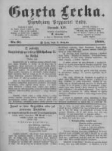 Gazeta Lecka. 1888 nr31