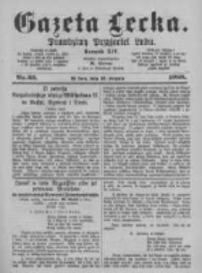 Gazeta Lecka. 1888 nr32