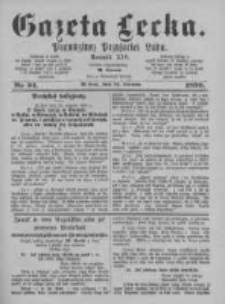 Gazeta Lecka. 1888 nr34
