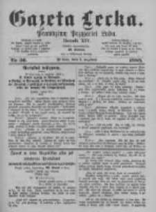 Gazeta Lecka. 1888 nr36