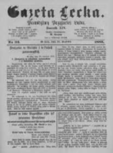 Gazeta Lecka. 1888 nr39