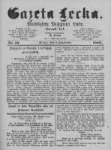 Gazeta Lecka. 1888 nr40