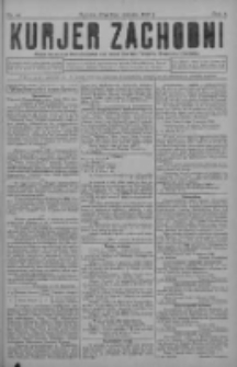 Kurjer Zachodni: pismo na powiat nowotomyski oraz miast Nowego Tomyśla, Zbąszynia i Lw&oacute;wka 1930.08.09 R.6 Nr64