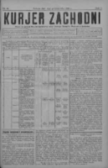 Kurjer Zachodni: pismo na powiat nowotomyski oraz miast Nowego Tomyśla, Zbąszynia i Lwówka 1930.10.04 R.6 Nr80