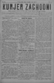 Kurjer Zachodni: pismo na powiat nowotomyski oraz miast Nowego Tomyśla, Zbąszynia i Lw&oacute;wka 1930.10.15 R.6 Nr83
