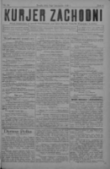 Kurjer Zachodni: pismo na powiat nowotomyski oraz miast Nowego Tomyśla, Zbąszynia i Lw&oacute;wka 1930.11.05 R.6 Nr89