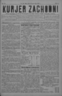 Kurjer Zachodni: pismo na powiat nowotomyski oraz miast Nowego Tomyśla, Zbąszynia i Lw&oacute;wka 1930.11.19 R.6 Nr93