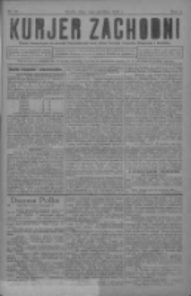 Kurjer Zachodni: pismo na powiat nowotomyski oraz miast Nowego Tomyśla, Zbąszynia i Lw&oacute;wka 1930.12.03 R.6 Nr97