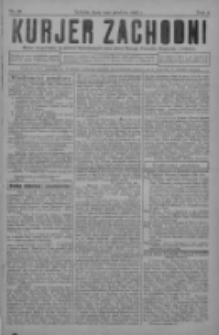 Kurjer Zachodni: pismo na powiat nowotomyski oraz miast Nowego Tomyśla, Zbąszynia i Lwówka 1930.12.06 R.6 Nr98