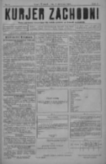 Kurjer Zachodni: pismo narodowe, bezpartyjne dla rodzin polskich na kresach zachodnich 1929.01.19 R.5 Nr6