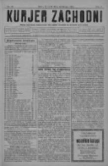 Kurjer Zachodni: pismo narodowe, bezpartyjne dla rodzin polskich na kresach zachodnich 1929.02.23 R.5 Nr16