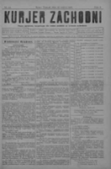 Kurjer Zachodni: pismo narodowe, bezpartyjne dla rodzin polskich na kresach zachodnich 1929.03.20 R.5 Nr23