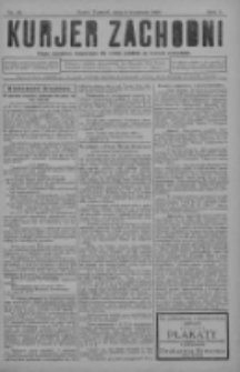 Kurjer Zachodni: pismo narodowe, bezpartyjne dla rodzin polskich na kresach zachodnich 1929.04.06 R.5 Nr28