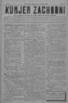 Kurjer Zachodni: pismo narodowe, bezpartyjne dla rodzin polskich na kresach zachodnich 1929.04.24 R.5 Nr33