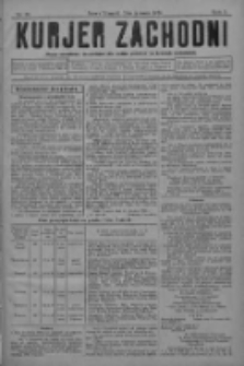 Kurjer Zachodni: pismo narodowe, bezpartyjne dla rodzin polskich na kresach zachodnich 1929.05.03 R.5 Nr36
