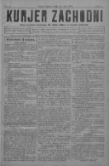 Kurjer Zachodni: pismo narodowe, bezpartyjne dla rodzin polskich na kresach zachodnich 1929.05.22 R.5 Nr41