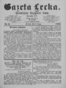 Gazeta Lecka. 1889 nr6